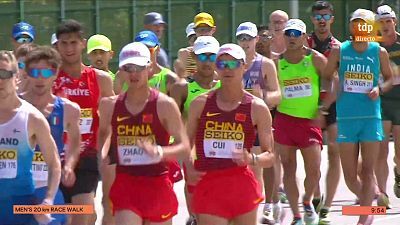 Campeonato del Mundo Marcha por equipos. 20km Masculinos