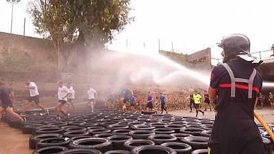 Maratón con obstáculos desafío Melilla 2017