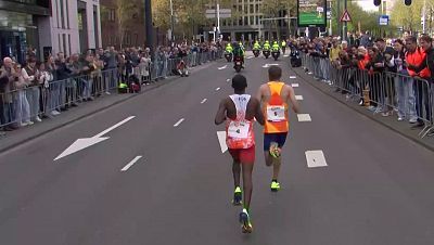 Maratón de Rotterdam: Llegada prueba masculina