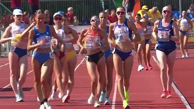 Sesión matinal 10 km Marcha Femeninos