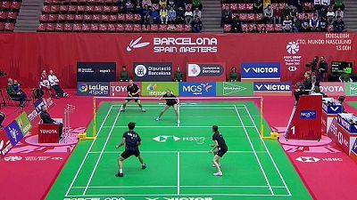 Barcelona Spain Masters Semifinal Doble Mixto: Corea - Dinamarca