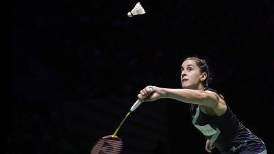 BWF World Tour Super 1000 Indonesia Open. Semifinal: Carolina Marín - Yu Fei Chen