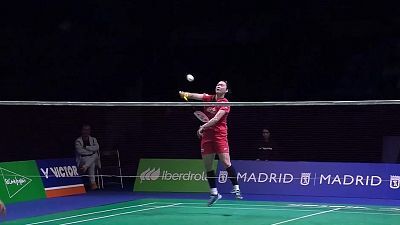 BWF World Tour Super 300 Madrid Spain Masters. Semifinal Individual femenina