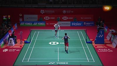 BWF World Tour Super 500 Open Malasia. Final individual Masculina