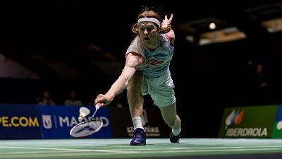 Campeonato de Europa. Final individual masculina: V.Axelsen - A. Antonsen