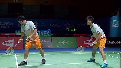 Campeonato del Mundo. 1/16 final: Ch. Grimley / M. Grimley - T. Hoki / Y. Kobayashi