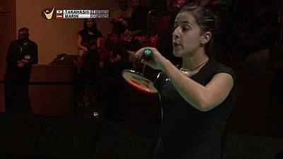 Semifinal del Grand Prix Gold 'German Open': Sayaka Takahashi - Carolina Marín