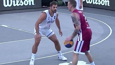 Baloncesto - 3X3 Copa de Europa. 1ª Semifinal masculina: Serbia - Letonia