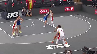 Baloncesto 3X3 - Copa de Europa: España - Azerbaián (F)