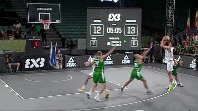 Baloncesto - 3X3 Copa de Europa. Final masculina: Serbia - Lituania