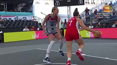 Baloncesto 3x3 - Copa del Mundo: EE.UU. - Canadá (F)