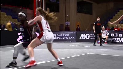 Baloncesto 3x3 - Final Women Series. 1ª Semifinal: Canadá - USA