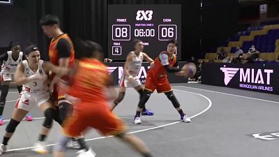 Baloncesto 3x3 - Final Women Series. 2ª Semifinal: Francia - China