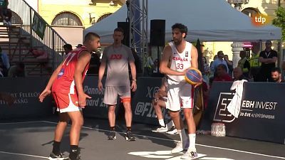 Baloncesto - 3x3 Torneo de clasificación olímpica. España - Egipto (M)