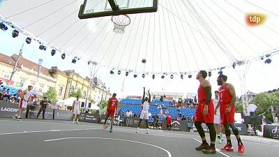 Baloncesto - 3x3 Torneo Masculino de clasificación olímpica. España - Canadá