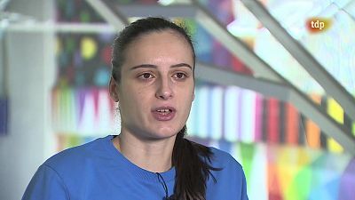 Baloncesto - Angela Salvadores, jugadora Movistar Estudiantes