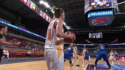 Baloncesto - Campeonato de Europa Femenino: España - Inglaterra