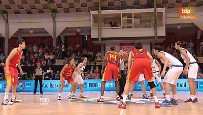 Baloncesto - Campeonato de Europa femenino. España - Italia