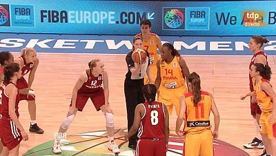 Baloncesto - Campeonato de Europa femenino. España - Rusia