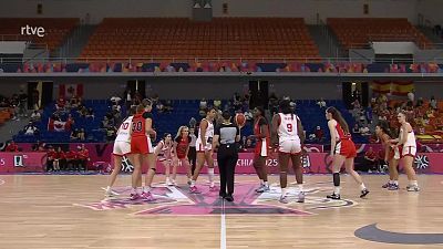 Baloncesto - Campeonato de Europa femenino Sub-19. 3º-4º puesto: España - Canadá