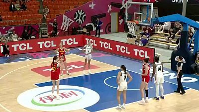 Baloncesto - Campeonato de Europa femenino Sub-19. Semifinal: EE.UU. - España
