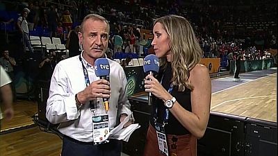 Baloncesto - Campeonato del Mundo Femenino 2018 Postpartido España - Bélgica