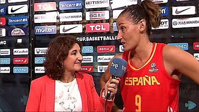 Baloncesto - Campeonato del Mundo Femenino 2018. Postpartido España - Japón