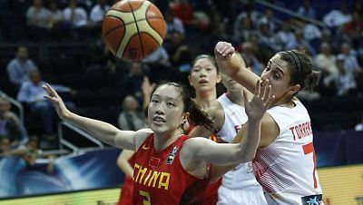 Baloncesto femenino - Campeonato del Mundo, cuartos de final: España-China