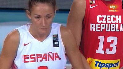 Baloncesto femenino - Campeonato del Mundo: España-Rep. Checa