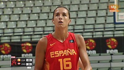 Baloncesto femenino - Preparación Campeonato del Mundo: España-Angola