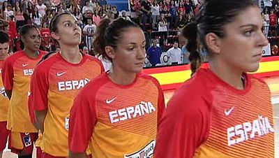 Baloncesto femenino - Preparación Campeonato del Mundo: España-Canadá
