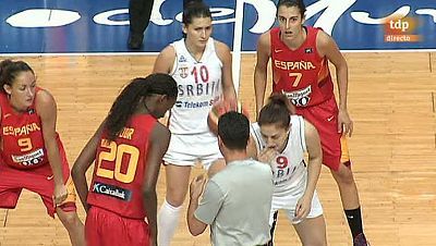 Baloncesto femenino - Preparación Campeonato del Mundo: España-Serbia