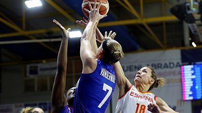 Baloncesto - Gira Preparación Campeonato de Europa Femenino: España - Gran Bretaña