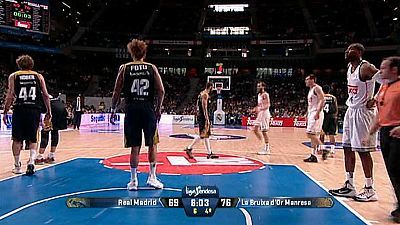 Baloncesto - Liga ACB. 34ª jornada: Real Madrid-La Bruixa d'Or Manresa