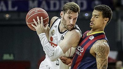 Baloncesto - Liga ACB. Play Off 2º partido: Real Madrid - FC Barcelona
