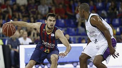 Baloncesto - Liga ACB. Semifinales de la Play Off: Barcelona - Unicaja