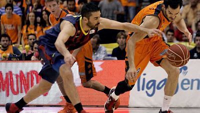 Baloncesto - Liga Endesa, Play off Semifinales 2º partido: Valencia Basket-FC Barcelona