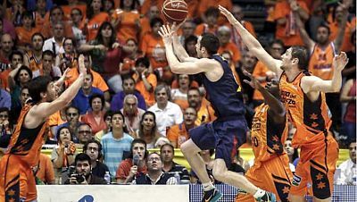 Baloncesto - Liga Endesa, Play off Semifinales 5º partido: Valencia Basket - FC Barcelona