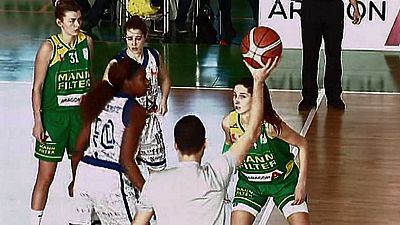 Baloncesto - Liga española femenina. 19ª jornada: Mann Filter Zaragoza-Star Center-Uni Ferrol