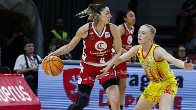Baloncesto - Liga Femenina Endesa. Play off Semifinal ida: Casademont Zaragoza - Spar Girona