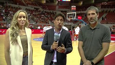 Baloncesto - Previo partido Clasificación Campeonato del Mundo Masculino: España - Macedonia del Norte