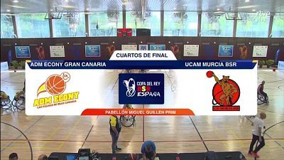 Copa del Rey. Cuartos de final. Econy Gran Canaria - UCAM Murcia BSR