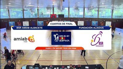 Copa del Rey. Cuartos de final. Fundación Aliados - Amiab Albacete