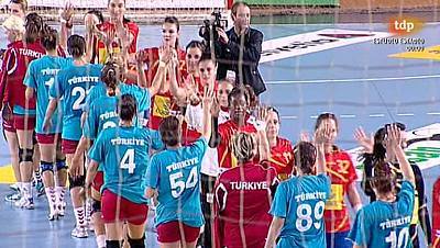 Campeonato de Europa femenino. 1ª jornada: España-Turquía