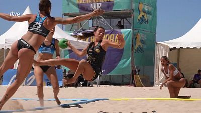 Playa - Arena 1000 EBT Handball Tour. Cádiz Resumen