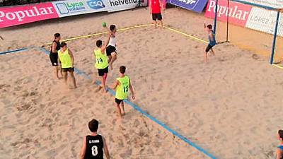 Playa - Arena Handball Tour 4 Prueba Valencia. Resumen