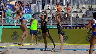 Playa - Campeonato de España. Final Femenina: Cats A.M. Team Almería - Cuidad de Málaga