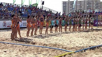 Playa - Copa de España. Final Femenina: F. Fomento Deporte CBMP Ciudad de Málaga A - BMP M