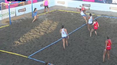 Playa - Partido de las estrellas. Encuentro femenino