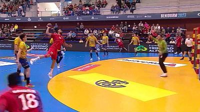 Torneo Internacional de España masculino: Bahrein - Rumanía